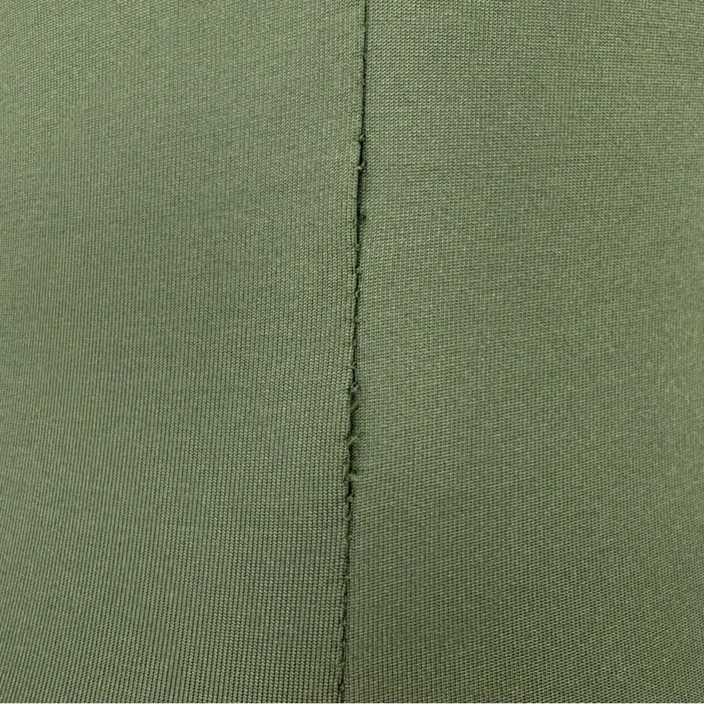 Francesca’s GB Fashion London Army Green High Neck Sleeveless Brief Cut Bodysuit - Picture 7 of 16